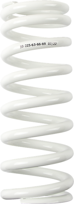 MOOSE OFFROAD - 1312-1015 - Shock Spring - 59 mm OD - 63/66/69 n/mm - White