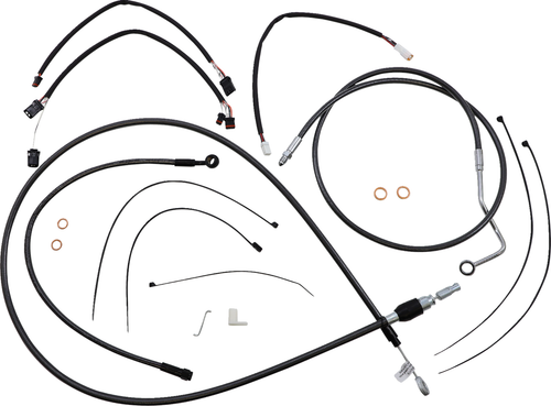 MAGNUM SHIELDING - 4871141 - Control Cable Kit - Black Pearl