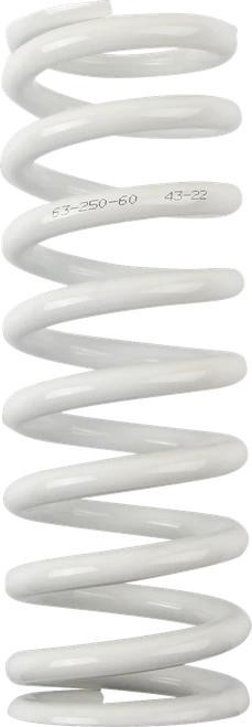 MOOSE OFFROAD - 1312-1037 - Shock Spring - 63 mm OD - 60 n/mm - White