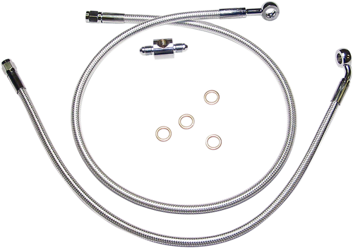 MAGNUM SHIELDING - 3609A - Brake Line - Rear - Sterling Chromite II