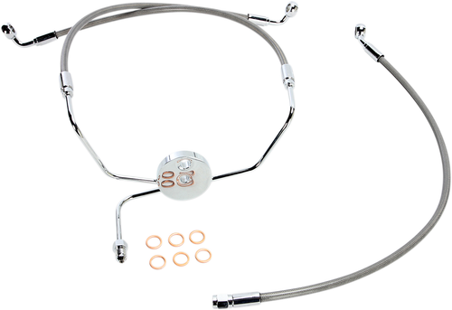 MAGNUM SHIELDING - SSC1304-23 - Brake Line Kit - XR - Stainless Steel