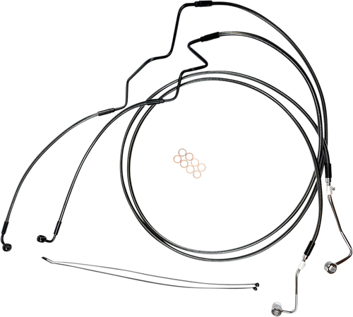 MAGNUM SHIELDING - AS470162 - Brake Line - +2" - Black Pearl