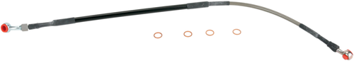 MOOSE OFFROAD - MY01-2021 - Brake Line - Rear - Stainless Steel - Yamaha