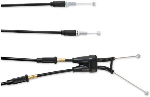 MOOSE OFFROAD - 0650-1718 - Black Vinyl Throttle Cable - 35-1/2" - KTM