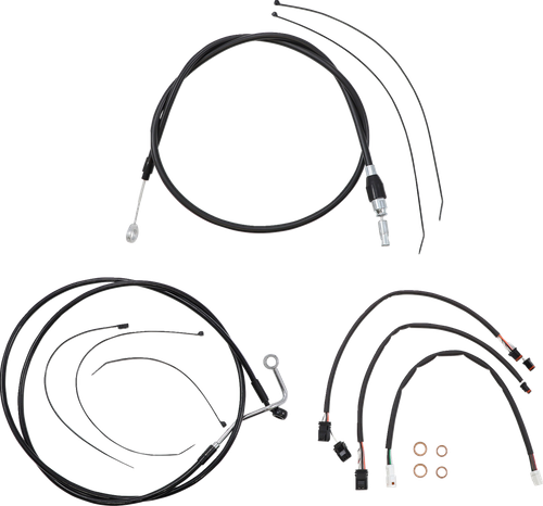 MAGNUM SHIELDING - 4861141 - Control Cable Kit - XR - Black