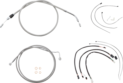 MAGNUM SHIELDING - 5891171 - Control Cable Kit - XR - Stainless Steel/Chrome