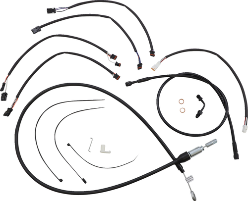 MAGNUM SHIELDING - 4861181 - Control Cable Kit - XR - Black