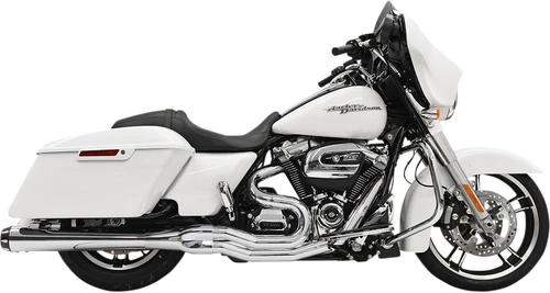 BASSANI XHAUST - 1F51R - B4 2:1 Exhaust - Chrome - Megaphone