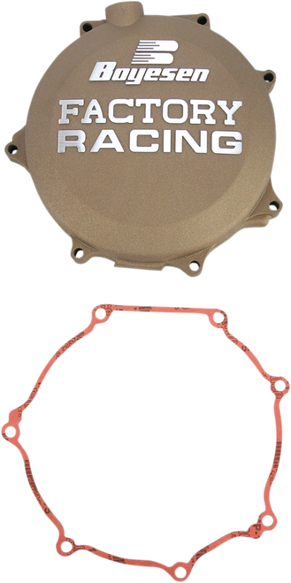 BOYESEN - CC-18M - Clutch Cover - Magnesium - Kawasaki