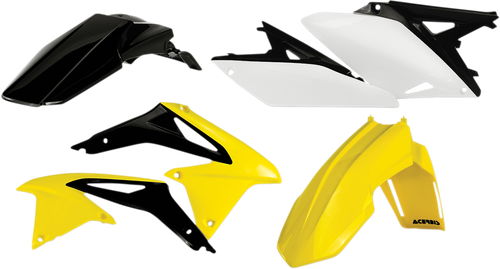 ACERBIS - 2171903914 - Standard Body Kit - '13 OEM Yellow/Black/White - Suzuki - RMZ '10-'18