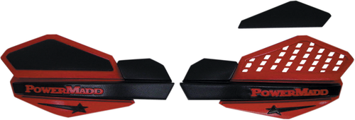 POWERMADD - 34202 - Star Series Handguards - Red/Black