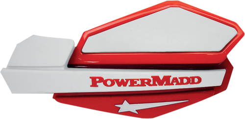 POWERMADD - 34222 - Star Series Handguards - Red/White
