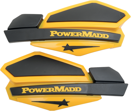 POWERMADD - 34201 - Star Series Handguards - Yellow/Black