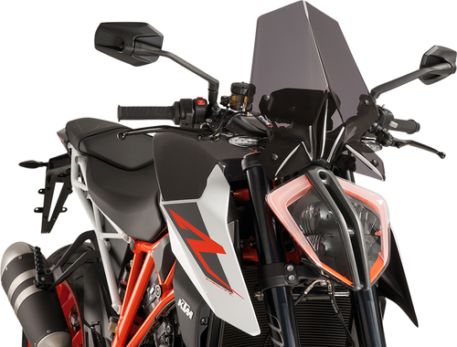 PUIG HI-TECH PARTS - 9692F - New Generation Windscreen - Dark Smoke - KTM 1290