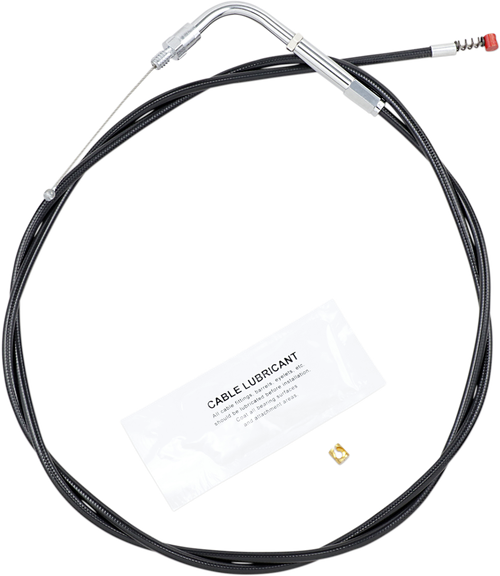 BARNETT - 101304000706 - Black Vinyl Idle Cable - +6" Size - 50" Length
