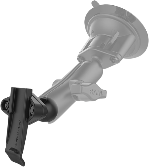 RAM MOUNTS - RAM-B-202-GA76U - Spine Clip Holder with Ball for Garmin Handheld Devices