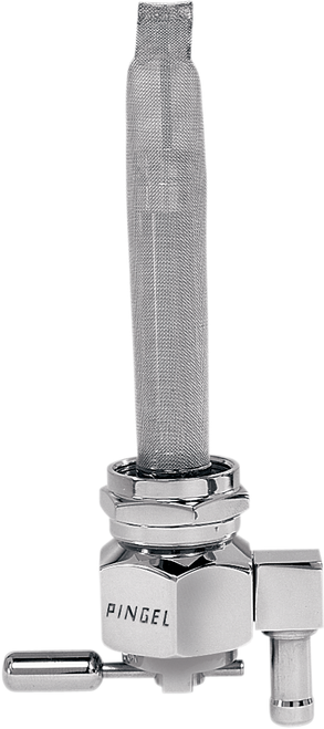 PINGEL - 6391-CH - Hex Fuel Valve - Chrome - 22 mm