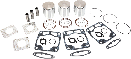 WISECO - SK1296 - Piston Kit with Gaskets - 72.00 mm - Fuji Engine Type - Polaris