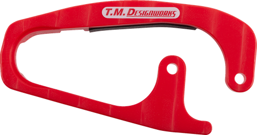T.M. DESIGNWORKS - HCP-TRX-RD - Front Chain Slider - Honda - Red