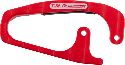 T.M. DESIGNWORKS - HCP-TRX-RD - Front Chain Slider - Honda - Red