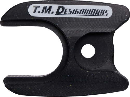 T.M. DESIGNWORKS - YCP-250-BK - Front Chain Slider - Raptor 125/250 - Black