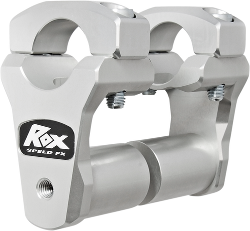 ROX SPEED FX - 1R-P2PPS10A - Extended Stem 2” Pivoting Handlebar Riser for 1-1/8” Handlebars - Tenere - Aluminum