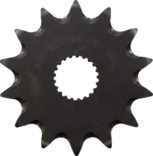 RENTHAL - 439--520-14GP - Front Sprocket - Grooved - 14 Tooth - Honda