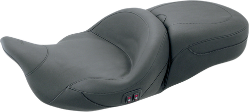 MUSTANG - 79646 - Heated Touring Seat - Plain - FL '08-'25