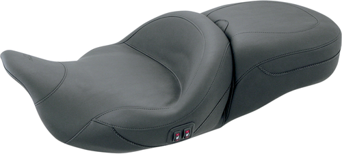 MUSTANG - 79646 - Heated Touring Seat - Plain - FL '08-'25