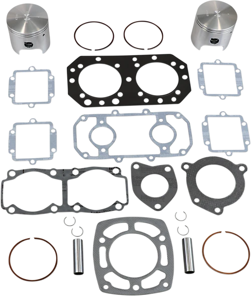 WISECO - WK1046 - Piston Kit - Kawasaki - 550 cc Twin Cylinder - +0.50 mm