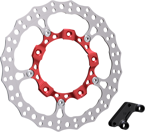 ARLEN NESS - 300-003 - Rotor 14" - Front Left - Red