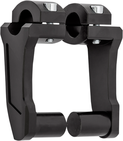ROX SPEED FX - 4R-P4RX-01 - Patriot Series Pivoting Handlebar Risers - 4” - Black