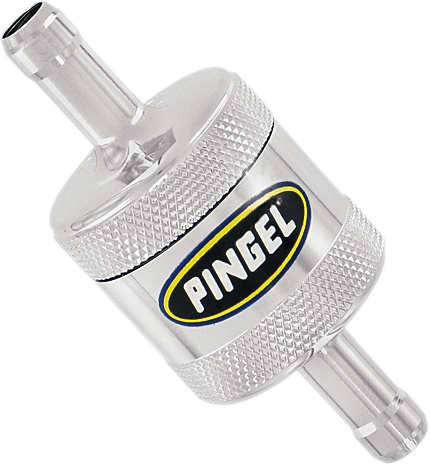 PINGEL - SS1C - Fuel Filter - Short - Chrome - 5/16"