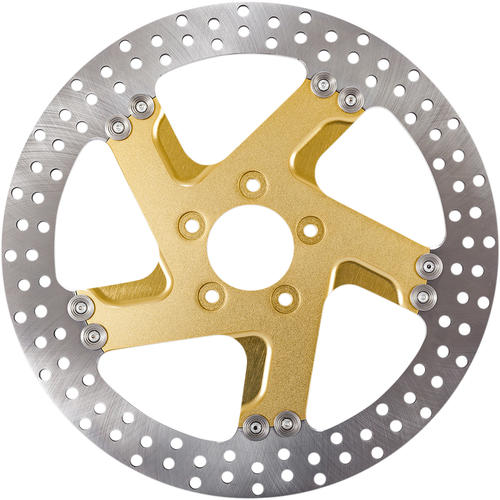 PERFORMANCE MACHINE (PM) - 0133-1800FACLS-SMG - Gold Ops Rotor - 11.8" - Front Left