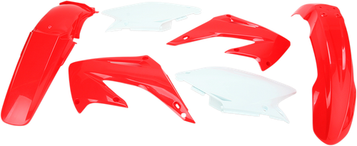 ACERBIS - 2040950206 - Standard Body Kit - '05 OEM Red/White - Honda - CR '04-'07