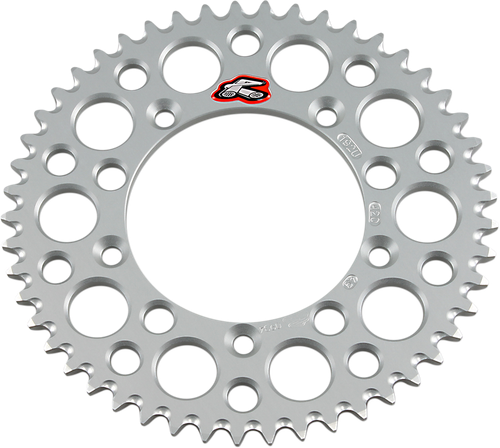 RENTHAL - 192U-420-49GPSI - Rear Sprocket - Aluminum - 49 Tooth - Silver - Gas Gas/Husqvarna/KTM