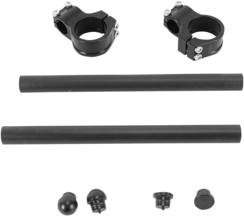VORTEX - CL43ZK - Clip-On Handlebar - 43 mm - 0 - Black