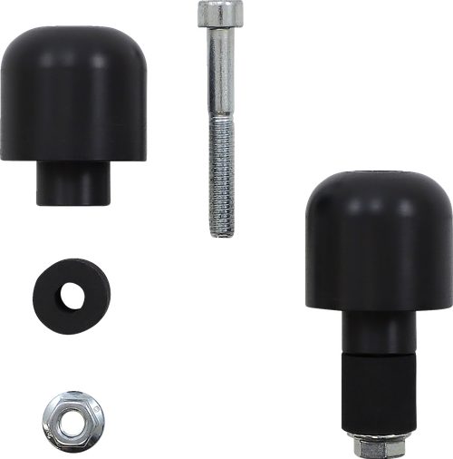 VORTEX - BE118K - Handlebar End Sliders - Black