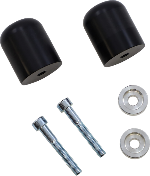 VORTEX - BE613K - Handlebar End Sliders - Black