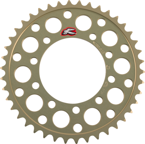 RENTHAL - 478U-525-42P-HA - Rear Sprocket - Aluminum - 42 Tooth - Aprilia