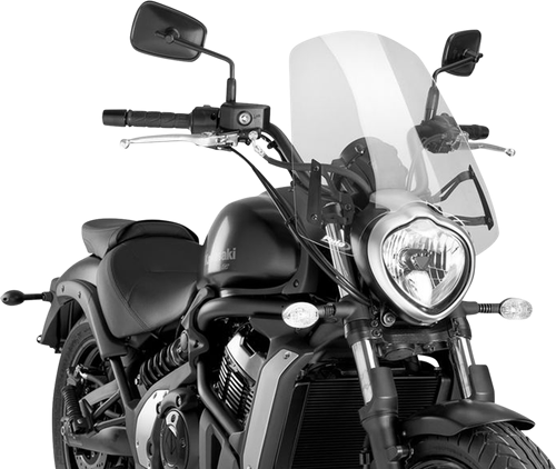 PUIG HI-TECH PARTS - 8164W - New Generation Windscreen - 18-1/2” - Clear - Vulcan