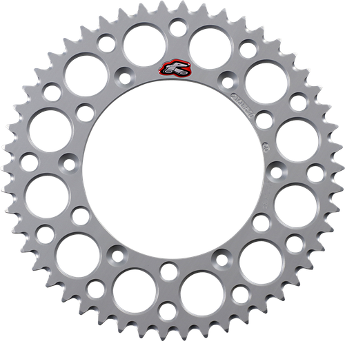 RENTHAL - 216U-520-50GPSI - Rear Sprocket - Aluminum - 50 Tooth - Silver - Husqvarna/Sherco/Gas Gas/Beta