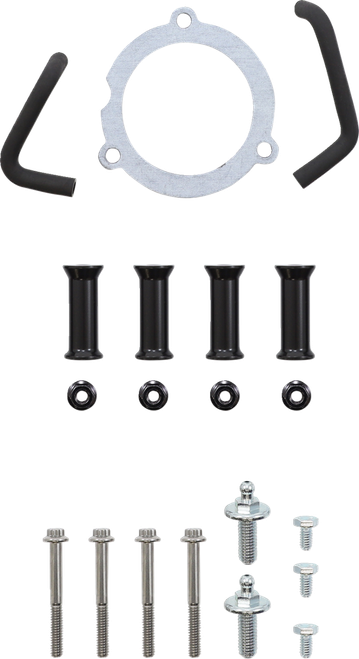 VANCE & HINES - 41097 - VO2 Insight Air Intake Kit - Black Contrast