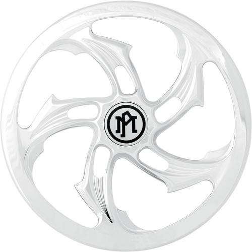 PERFORMANCE MACHINE (PM) - 0206-2010RVL-CH - Super Gas Universal Faceplate - Rival - Chrome