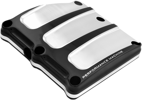 PERFORMANCE MACHINE (PM) - 0203-2018-BMP - Transmission Cover - Platinum Cut - Scallop
