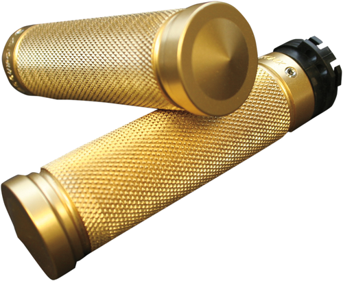 ACCUTRONIX - GR100-K5 - Brass Knurled Custom Grips