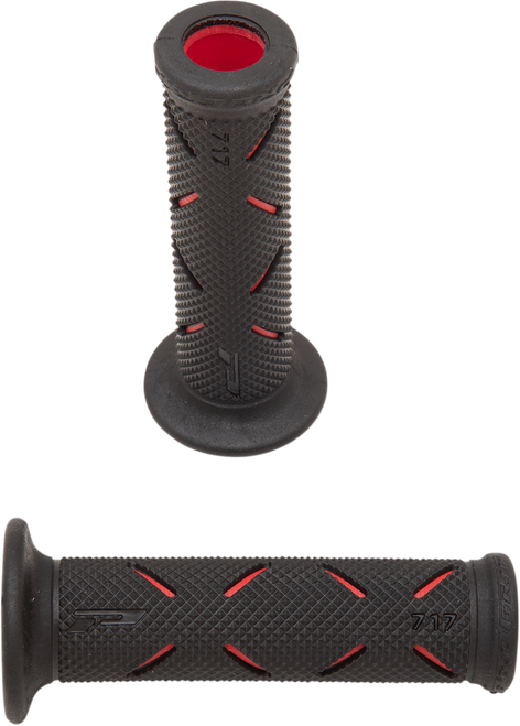 PRO GRIP - PA0717OERO02 - 717 Road Grips - Red/Black