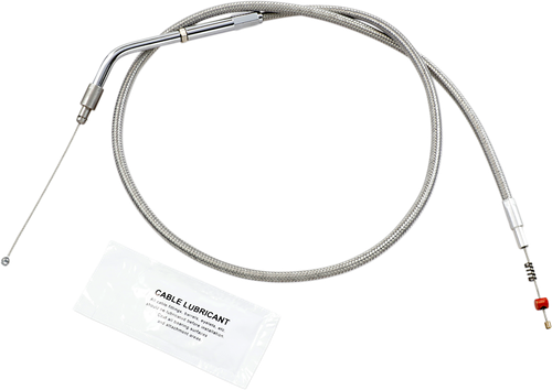 BARNETT - 1023040021 - Stainless Steel Idle Cable - '96-'06 Sportster