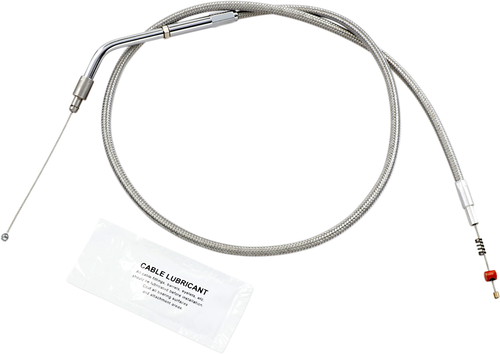 BARNETT - 1023040021 - Stainless Steel Idle Cable - '96-'06 Sportster