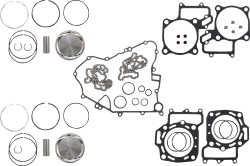 VERTEX - VTKTC23908A - Top End Piston Kit - 84.95 mm - Kawasaki